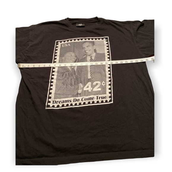 Vintage Barack Obama Mlk Martin Luther King Dreams Come True T-shirt - Picture 2 of 3